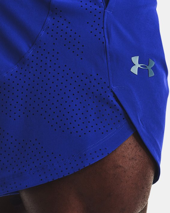 Men's UA Stretch Woven Shorts in Blue image number 5